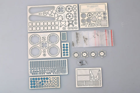Hobby Design HD02-0291 1/12 Ducati 1199 Panigale S Detail-Up Set (for Tamiya) (Photo-etched parts + Metal parts + Resin)