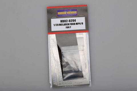 Hobby Design HD02-0294 1/20 McLaren Ford MP4/8 Detail-Up Set (for Tamiya) (Photo-etched parts + Metal parts + Resin)