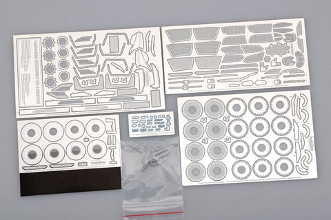 Hobby Design HD02-0295 1/24 Lamborghini Aventador LP700-4 Roadster Detail-Up Set (for Aoshima) (Photo-etched parts + Resin)