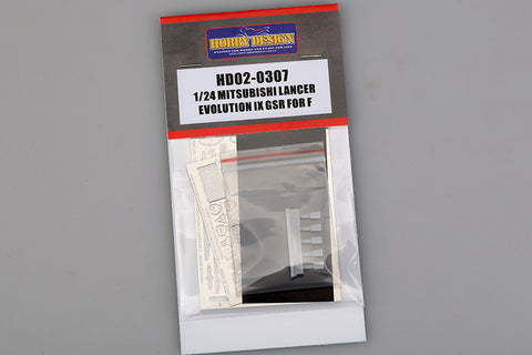 Hobby Design HD02-0307 1/24 Mitsubishi Lancer Evolution IX GSR Detail-Up Set (for Fujimi)