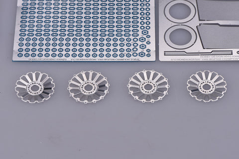 Hobby Design HD02-0308 1/12 Honda NSR500 "1989 WGP500 Champion" Detail-Up Set (for Hasegawa) (Photo-etched parts + Metal parts + Resin + Decals)