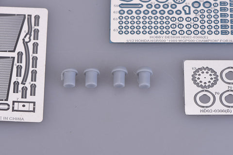 Hobby Design HD02-0308 1/12 Honda NSR500 "1989 WGP500 Champion" Detail-Up Set (for Hasegawa) (Photo-etched parts + Metal parts + Resin + Decals)