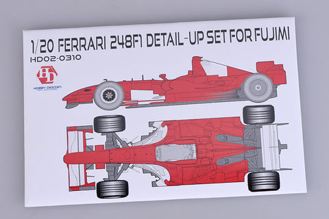Hobby Design HD02-0310 1/20 Ferrari 248 F1 Detail-Up Set (for Fujimi) (Photo-etched parts + Metal parts + Resin)