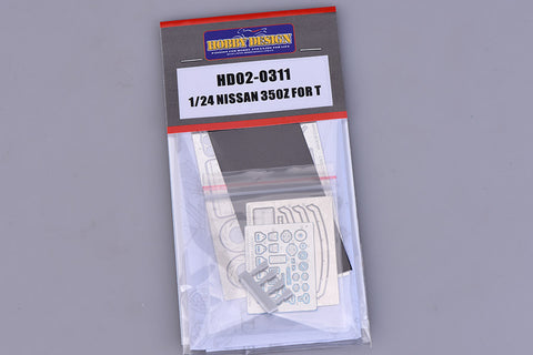 Hobby Design HD02-0311 1/24 Nissan 350Z Detail-Up Set (for Tamiya) (Photo-etched parts + Resin)
