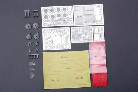 Hobby Design HD02-0331 1/24 Alfa Romeo 155 V6 TI Detail-Up Set (for Tamiya) (Photo-etched parts + Metal parts + Resin)