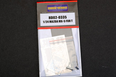 Hobby Design HD02-0335 1/24 Mazda MX-5 Detail-Up Set (for Tamiya) (Photo-etched parts + Resin)