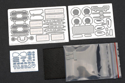 Hobby Design HD02-0335 1/24 Mazda MX-5 Detail-Up Set (for Tamiya) (Photo-etched parts + Resin)