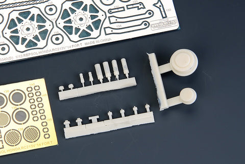 Hobby Design HD02-0340 1/12 Honda RC213V-2014 (Repsol) Detail-Up Set (for Tamiya 14130) (Photo-etched parts + Metal parts + Resin)