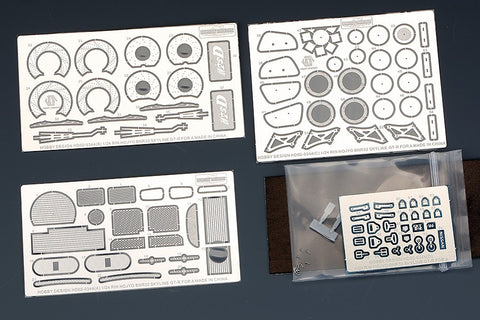 Hobby Design HD02-0344 1/24 Rin Hojo R32 Skyline GT-R ("Shinigami" GT-R) (for Aoshima 011577) (Photo-etched parts + Metal parts + Resin)