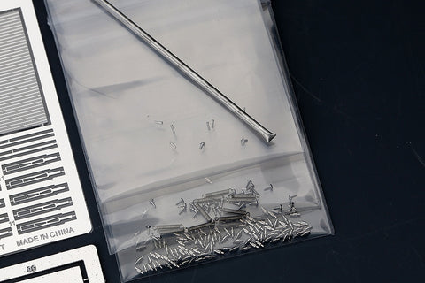 Hobby Design HD02-0351 1/12 Kawasaki Ninja H2R Detail-Up Set (for Tamiya 14131) (Photo-etched parts + Resin + Metal parts + Metal logo)