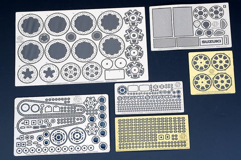 Hobby Design HD02-0358 1/12 Suzuki Hayabusa GSX1300R Detail-Up Set (for Tamiya 14090) (Photo-etched parts + Metal parts)