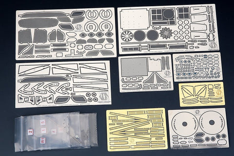 Hobby Design HD02-0364 1/24 Mercedes-AMG GT3 Detail-Up Set (for Tamiya 24345) (Photo-etched parts + Metal parts + Resin)