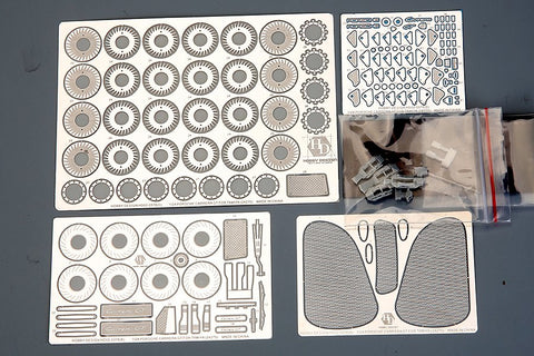 Hobby Design HD02-0378 1/24 Porsche Carrera GT Detail-Up Set (for Tamiya 24275) (Photo-etched parts + Metal parts + Resin)