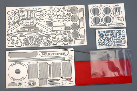 Hobby Design HD02-0381 1/24 Mercedes CLK-GTR (for Tamiya) (Photo-etched parts + Metal parts + Resin)