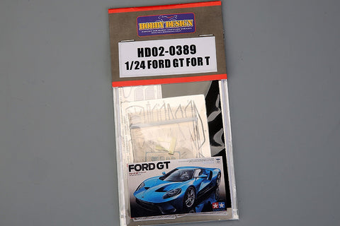 Hobby Design HD02-0389 1/24 Ford GT Detail-Up Set (for Tamiya 24346) (Photo-etched parts + Resin + Metal parts)