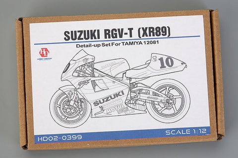 Hobby Design HD02-0399 1/12 Suzuki RGV-Gamma (XR89) Detail-Up Set (for Tamiya 14081) (Photo-etched parts + Metal parts + Resin)