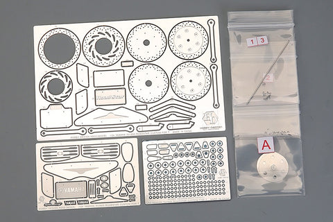 Hobby Design HD02-0400 1/12 Yamaha XV1600 Road Star Custom Detail-Up Set (for Tamiya 14135) (Photo-etched parts + Metal parts)