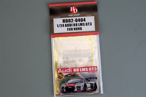 Hobby Design HD02-0404 1/24 Audi R8 LMS GT3 (for NuNu) (Photo-etched parts + Metal parts + Resin)