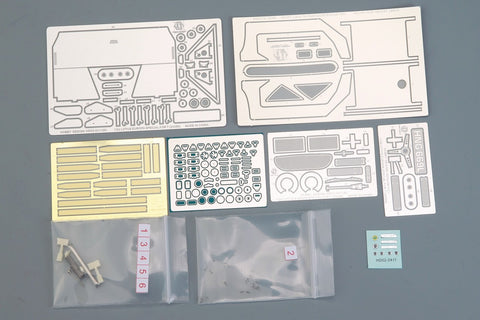 Hobby Design HD02-0411 1/24 Lotus Europa Special Detail-Up Set (for Tamiya 24358) (Photo-etched parts + Metal parts + Resin + Metal logo)