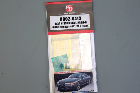 Hobby Design HD02-0413 1/24 Nissan Skyline GT-R Nismo Detail-Up Set (BNR32) (1990) (for Hasegawa 21139) (Photo-etched parts + Resin)