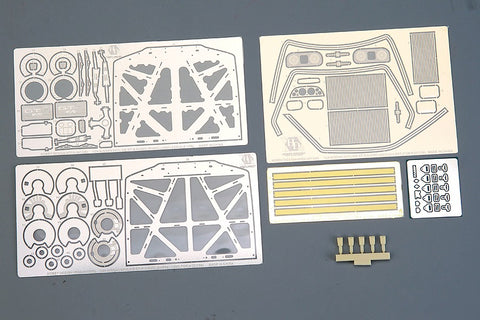 Hobby Design HD02-0413 1/24 Nissan Skyline GT-R Nismo Detail-Up Set (BNR32) (1990) (for Hasegawa 21139) (Photo-etched parts + Resin)