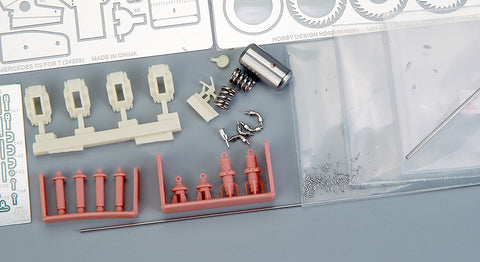Hobby Design HD02-0418 1/24 Sauber Mercedes C9 Detail-Up Set (for Tamiya 24359) (Photo-etched parts + Metal parts + Resin)