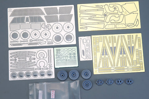 Hobby Design HD02-0419 1/24 BMW M8 GTE 2019 Detail-Up Set (for NuNu) (Photo-etched parts + Metal parts + Resin)