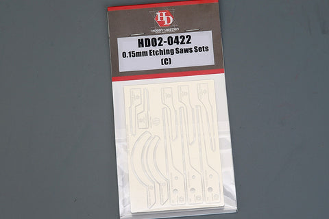 Hobby Design HD02-0422 0.15mm Etching Saw Set ©