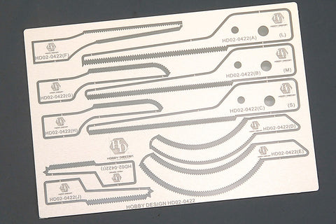 Hobby Design HD02-0422 0.15mm Etching Saw Set ©