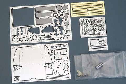Hobby Design HD02-0434 1/24 Porsche 935 K3 Detail-Up Set (for NuNu) (Photo-etched parts + Metal parts + Resin)