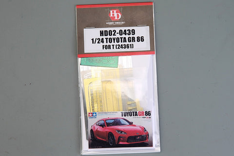 Hobby Design HD02-0439 1/24 Toyota GR86 For Tamiya 24361 (Photo-etched parts + Resin)