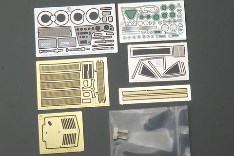 Hobby Design HD02-0442 1/24 Toyota 2000GT (for Aoshima) (Photo-etched parts + Metal parts + Resin)