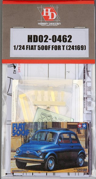 Hobby Design HD02-0462 1/24 Fiat 500F (for Tamiya 24169) (PE + Resin)