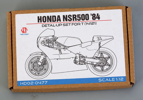 Hobby Design HD02-0477 1/12 Honda NSR500 '84 Detail-Up Set for Tamiya (14121) (PE + Metal Parts + Resin)