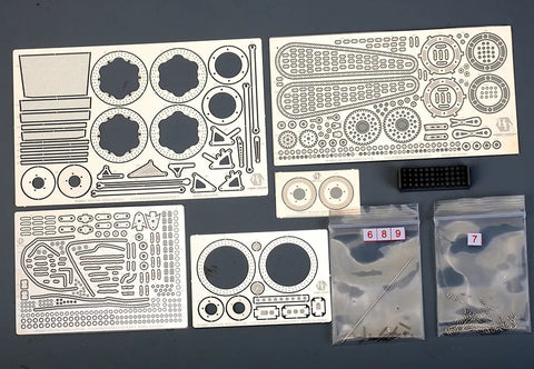 Hobby Design HD02-0477 1/12 Honda NSR500 '84 Detail-Up Set for Tamiya (14121) (PE + Metal Parts + Resin)