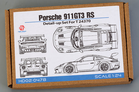 Hobby Design HD02-0478 1/24 Porsche 911 GT3 RS (992) For T (24370) (PE + Decals + Resin)