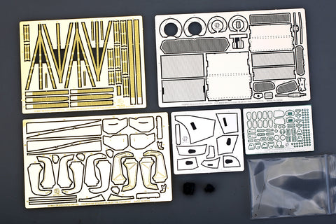 Hobby Design HD02-0481 1/24 BMW M4 GT3 Detail-Up Set for NUNU No. 26 (Photo-etched parts, metal parts, and resin parts)