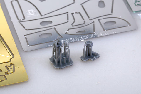 Hobby Design HD02-0481 1/24 BMW M4 GT3 Detail-Up Set for NUNU No. 26 (Photo-etched parts, metal parts, and resin parts)