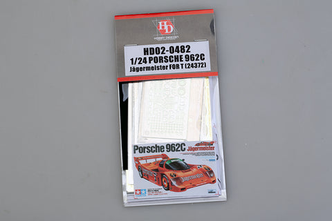 Hobby Design HD02-0482 1/24 Porsche 962C Jägermeister For T (24372) (Photo-etched parts + metal parts + resin parts)
