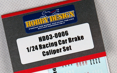 Hobby Design HD03-0006 1/24 Racing car brake caliper set