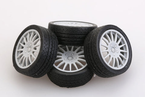 Hobby Design HD03-0271 1/24 OZ WRC Wheels and Tires