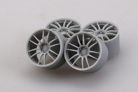 Hobby Design HD03-0286 1/24 18-inch Enkei GTC01 Wheels