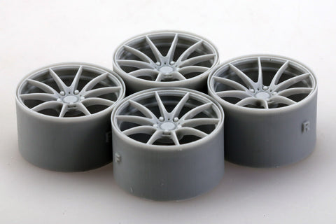 Hobby Design HD03-0291 1/24 18-inch Rays G25 wheels