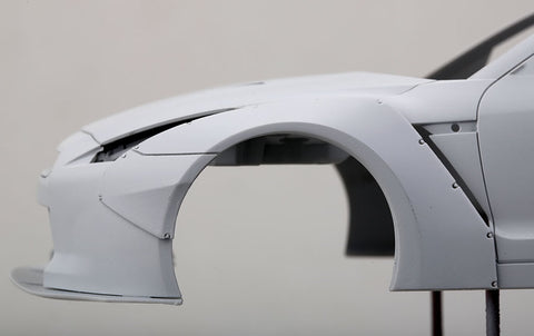 Hobby Design HD03-0307 1/24 LB Performance Nissan R35 Detail-Up Set (Resin + Photo-etched Parts + Decals)