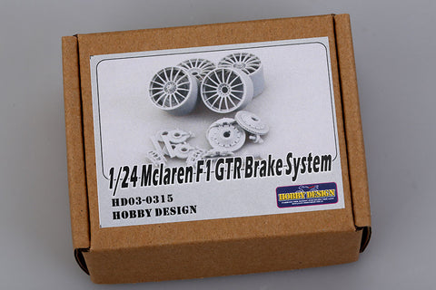 Hobby Design HD03-0315 1/24 McLaren F1 GTR Brake System (Resin + Photo-etched Parts)