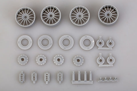 Hobby Design HD03-0315 1/24 McLaren F1 GTR Brake System (Resin + Photo-etched Parts)