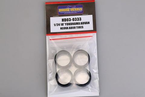 Hobby Design HD03-0333 1/24 18-inch Yokohama Advan Neova AD08 Tire