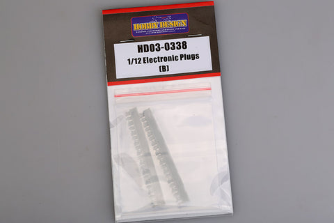 Hobby Design HD03-0338 1/12 Electric Plug Set (B)