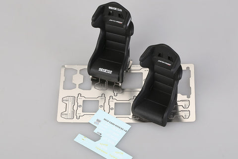 Hobby Design HD03-0355 1/24 Sparco PRO-Advan Racing Seat (Resin + Photo-etched parts + Decals)