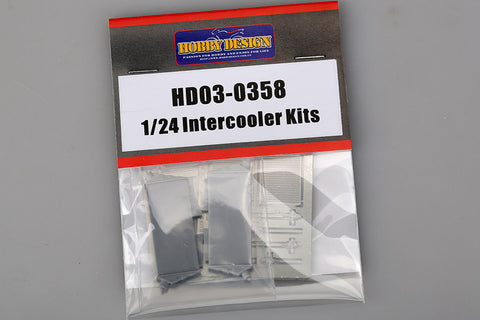 Hobby Design HD03-0358 1/24 Intercooler Kit (Resin + Photo-etched Parts)